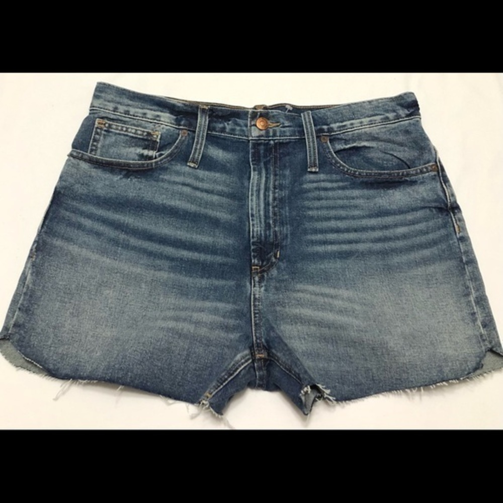 Madewell High Waist The Perfect Jean Short